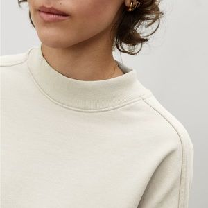 Everlane The Track Cropped Sweatshirt - L